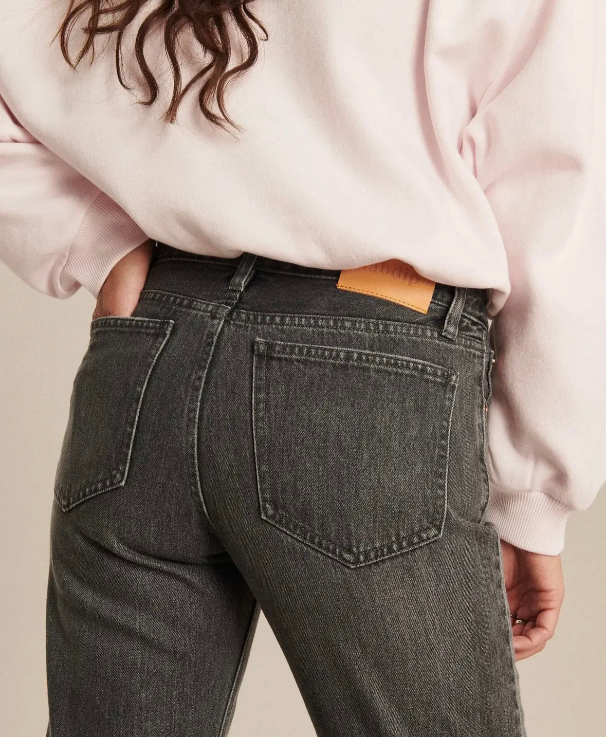 Jeans grigi dritti