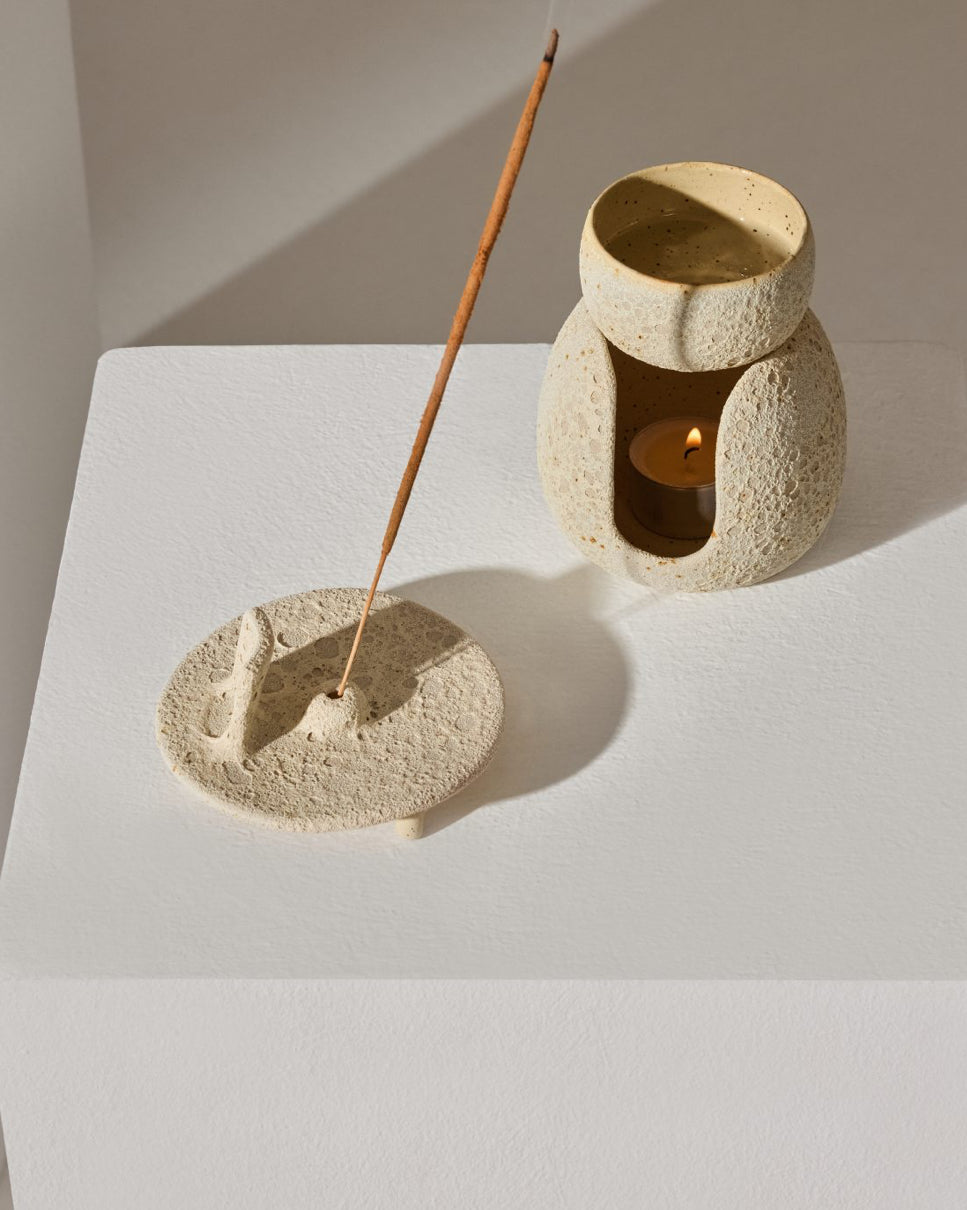 Diffusore di aromi in ceramica.