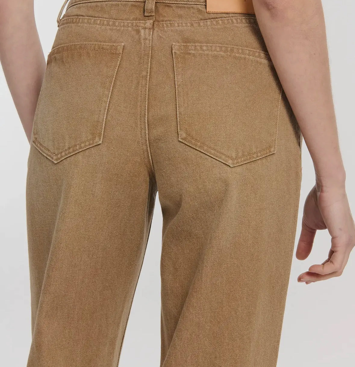 Jeans boyfriend nocciola delave’