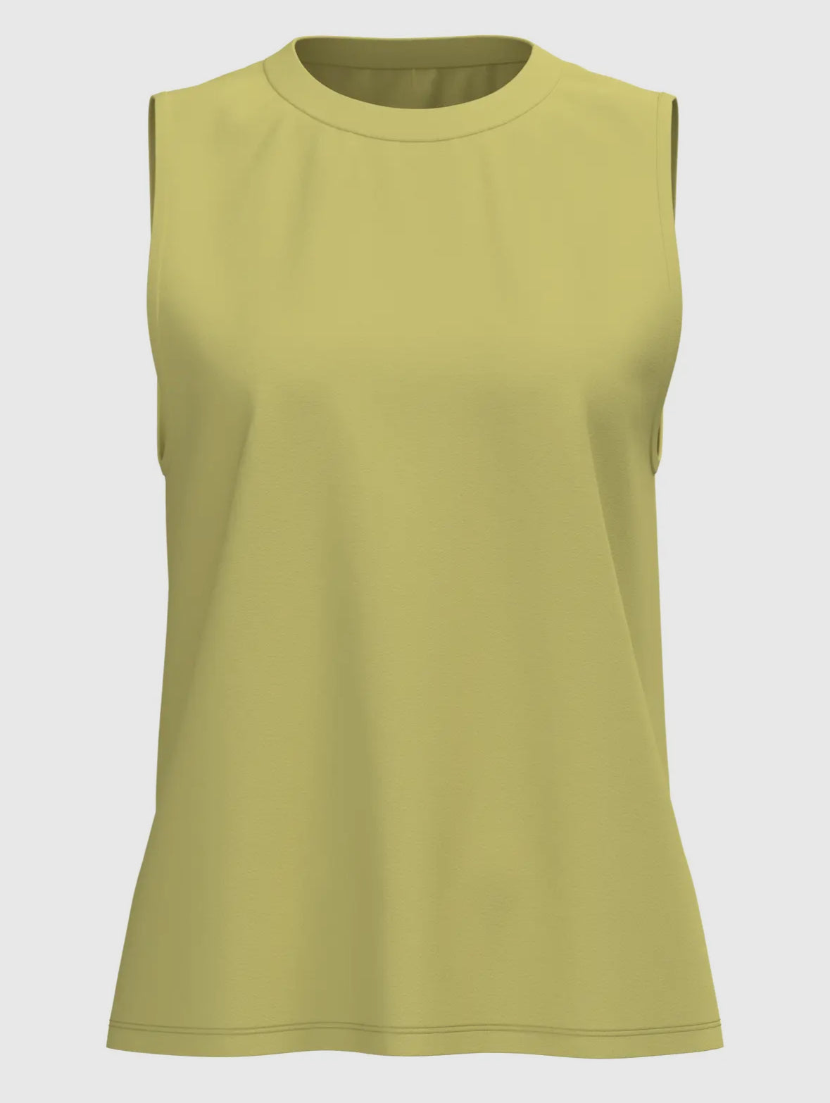 Top smanicato in Tencel