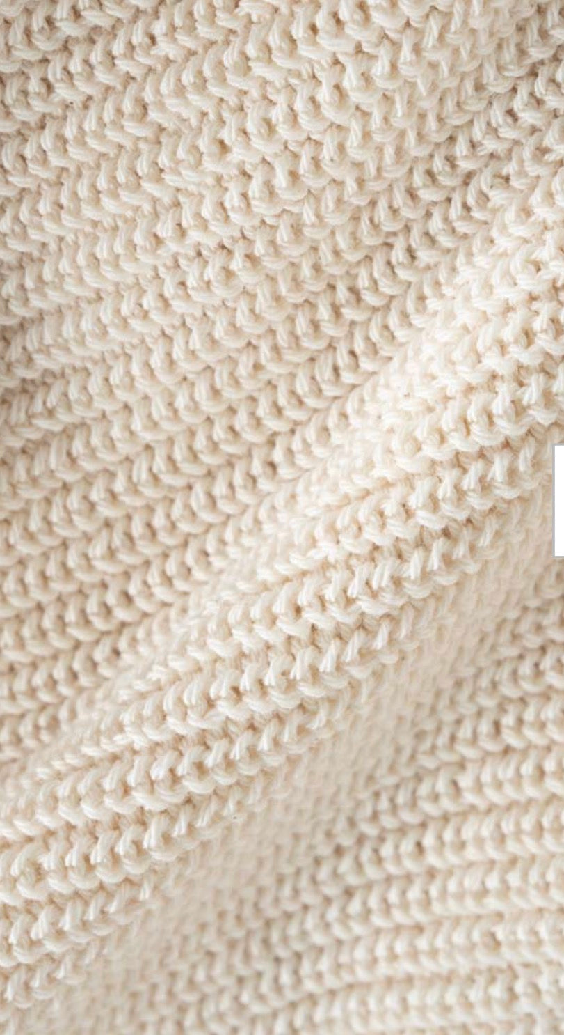 Smanicato in cotone écru Rifò