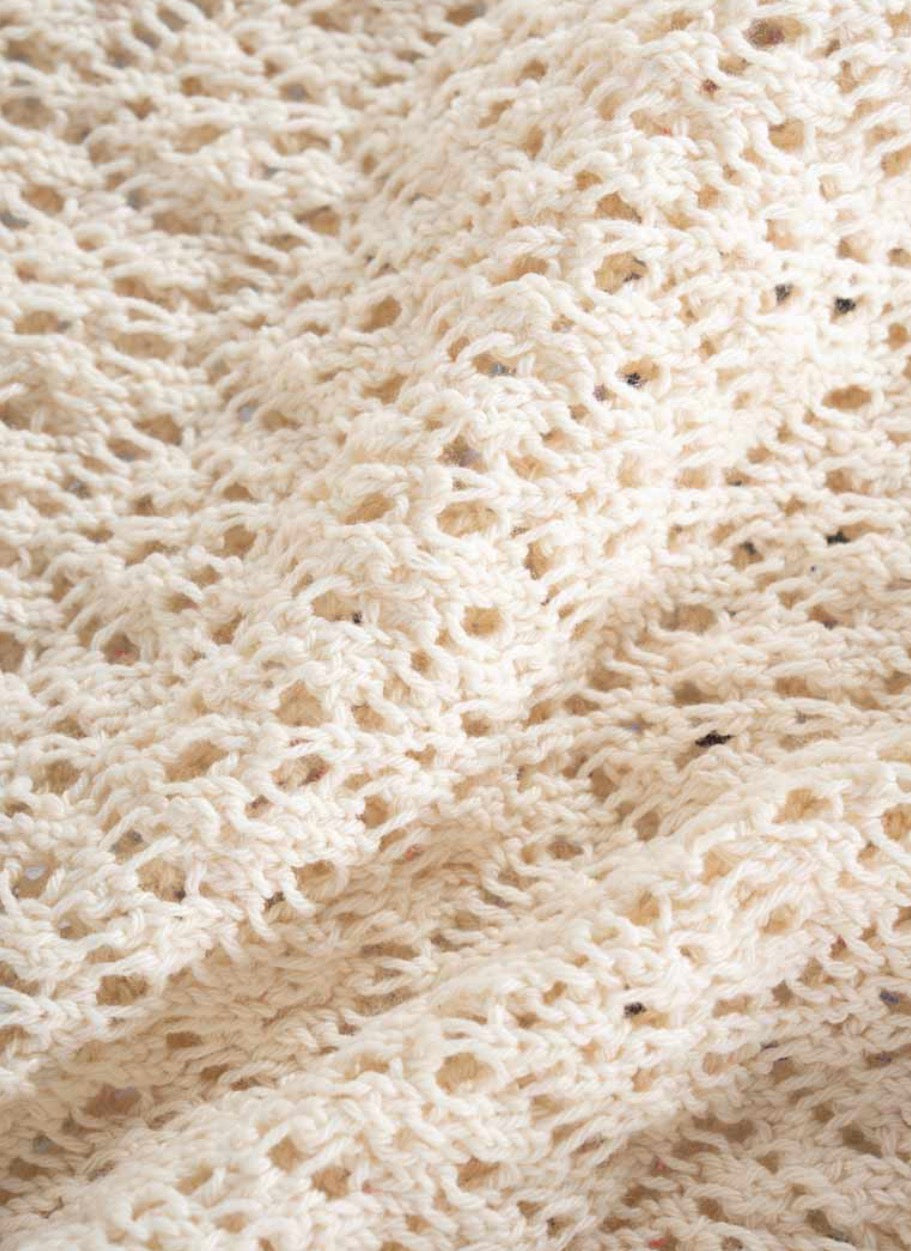 Bandana in cotone ecru Rifò