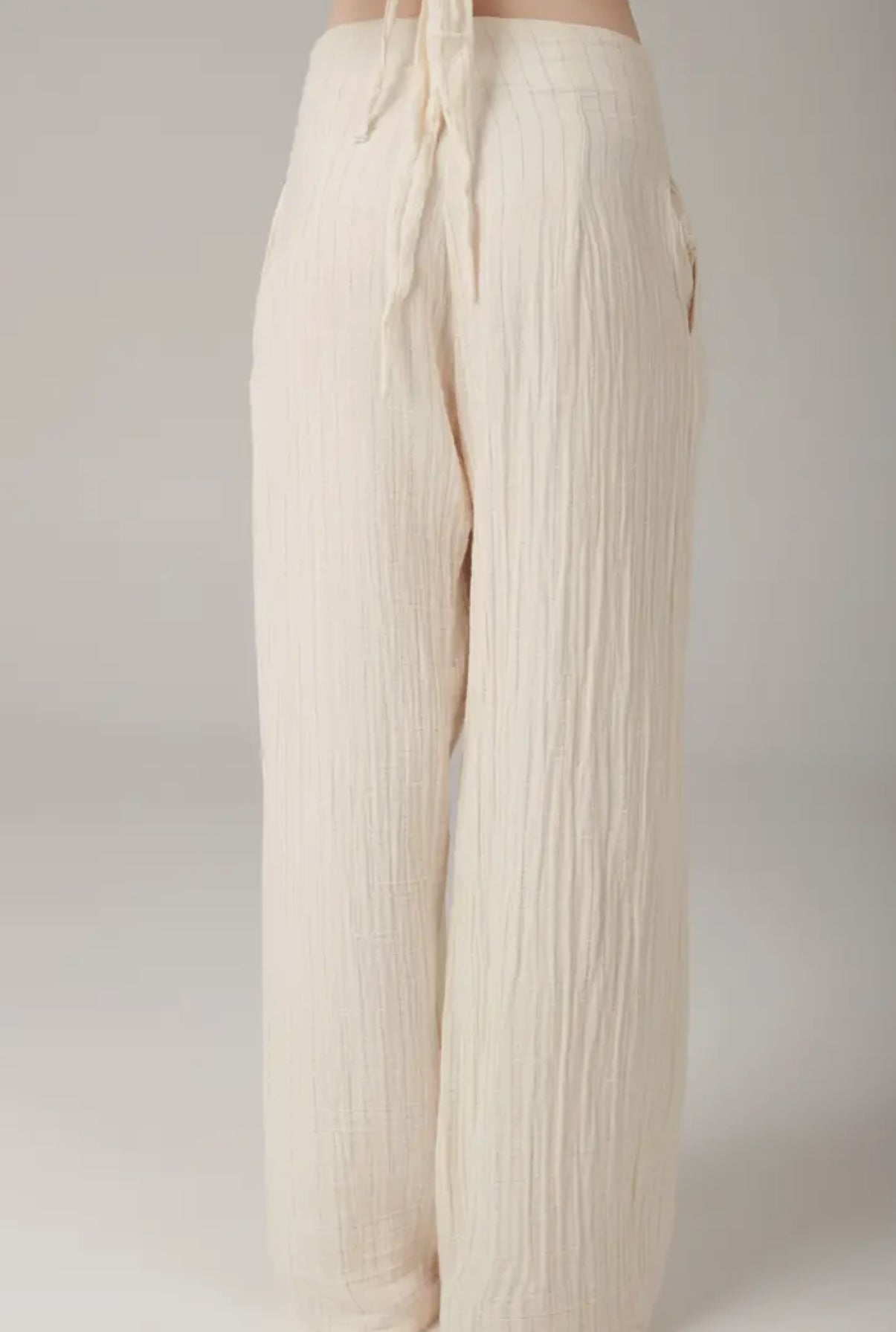 Pantalone lacci BLANCA