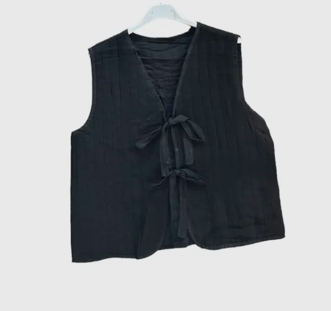 Gilet in garza di cotone ( + colori)