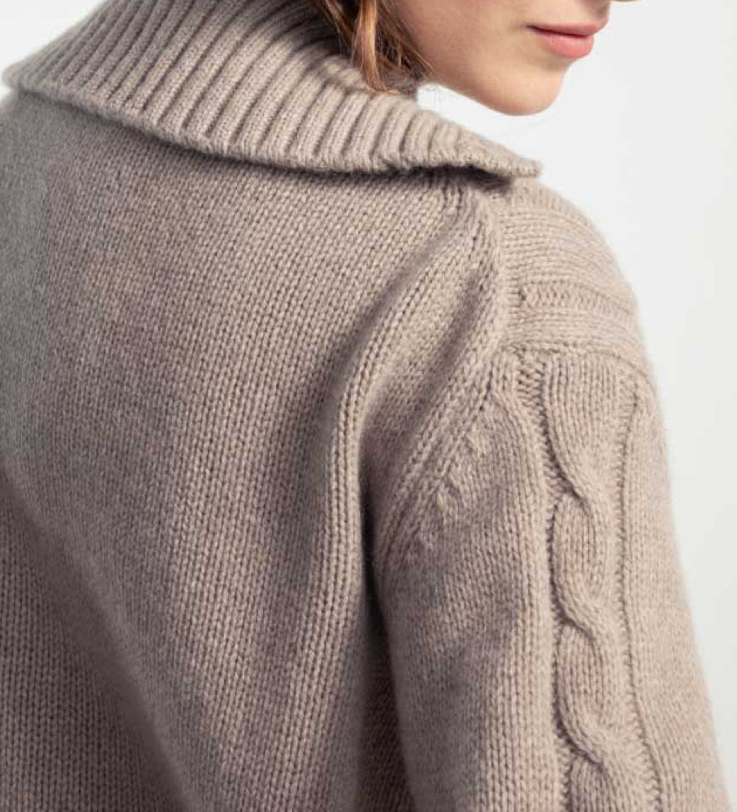 Maglione in lana rigenerata RIFÒ