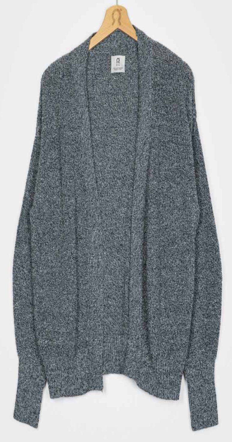 Cardigan in cotone rigenerato RIFÒ