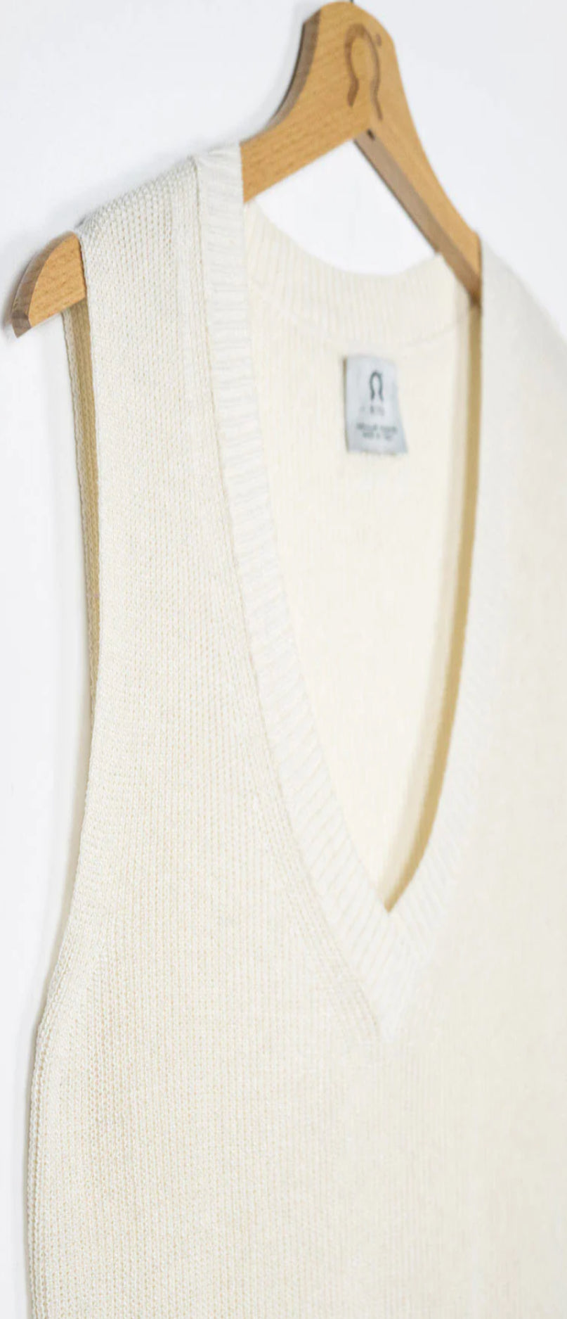 Gilet in seta rigenerata RIFÒ