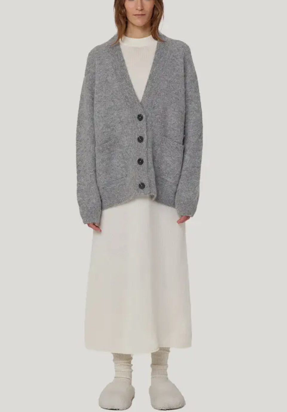 Cardigan oversize in ALPACA