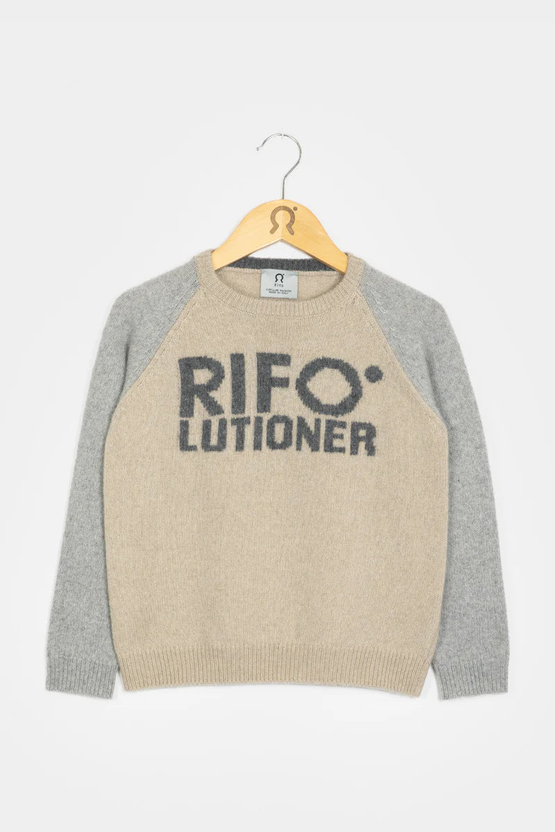 Maglione cashmere bimbo RIFÒ