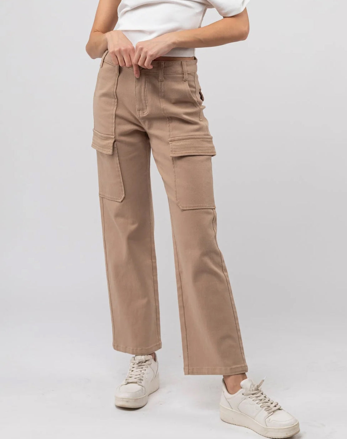 Pantaloni Cargo cotone 4 colori