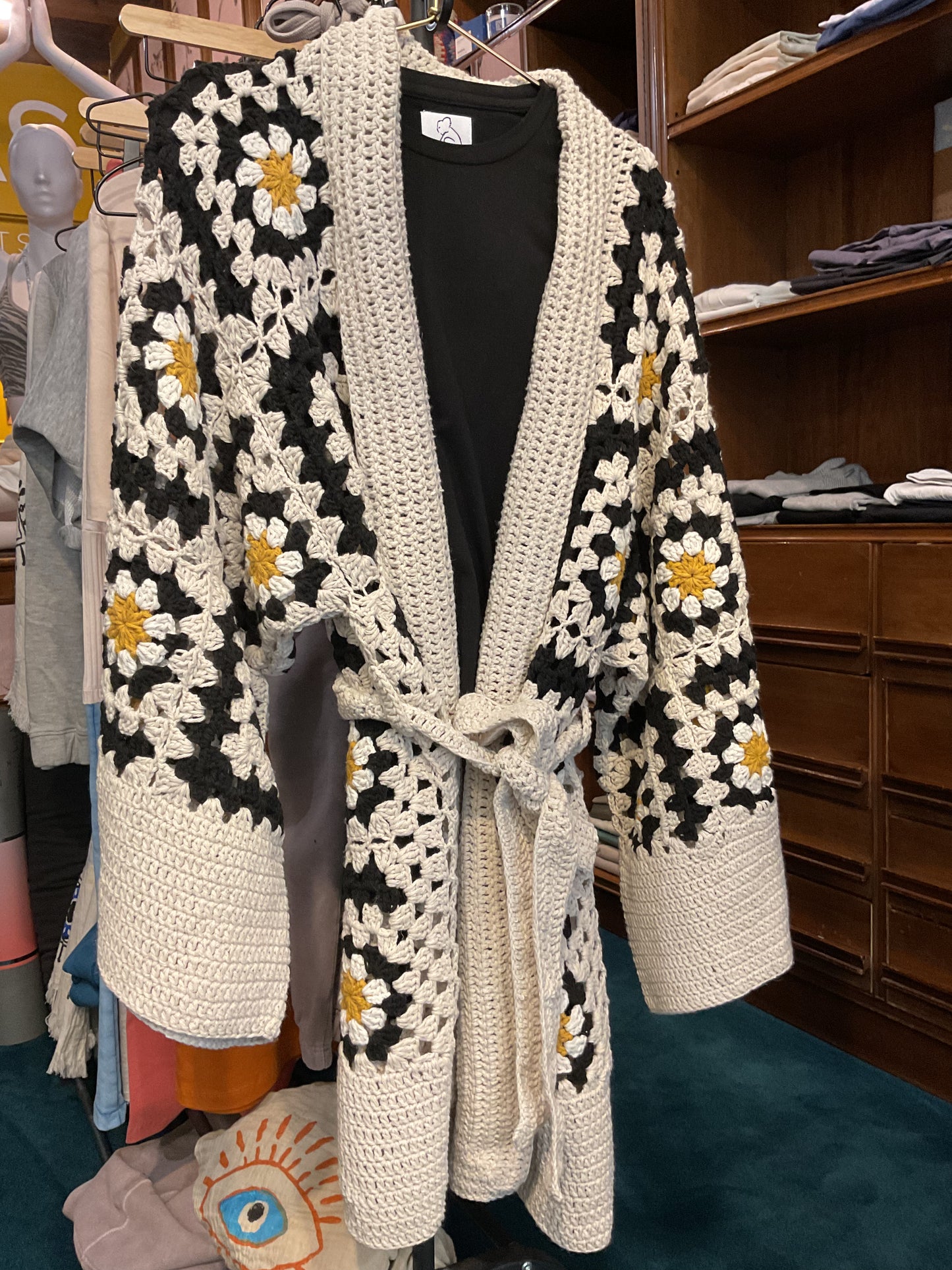 Cardigan in cotone GRANNY
