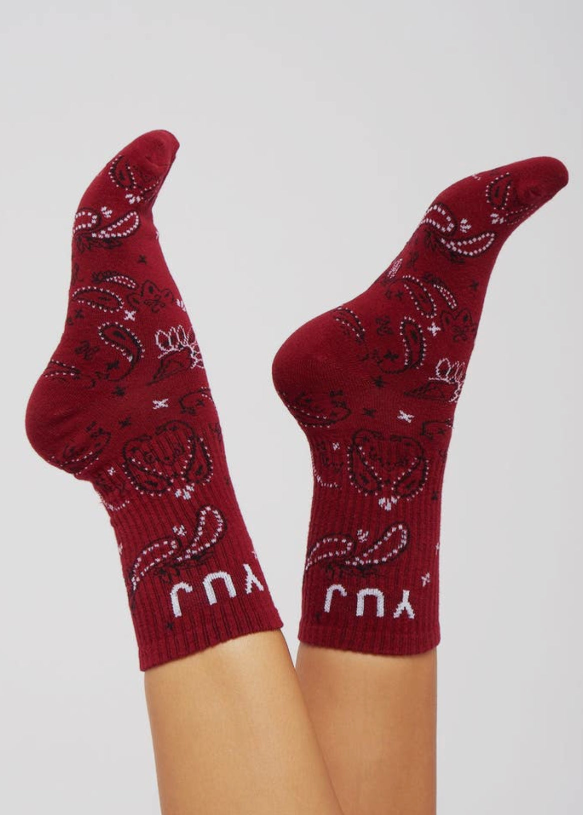 2 paia calze BANDANA unisex.