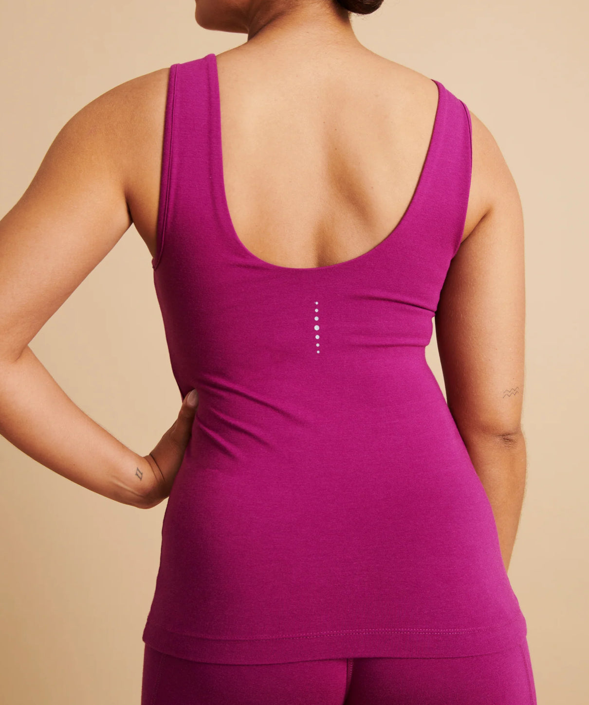 Canotta in bamboo con reggiseno integrato ASQUITH