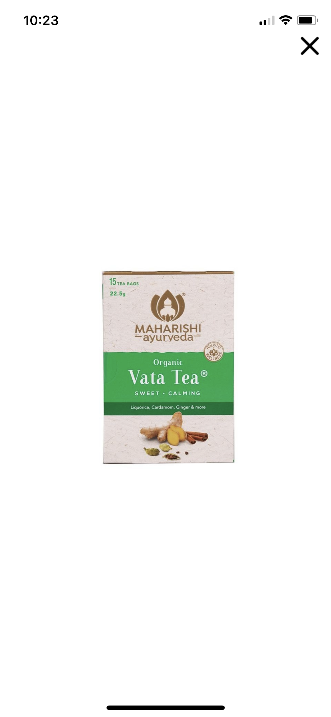 VATA tea Maharishi Ayurveda