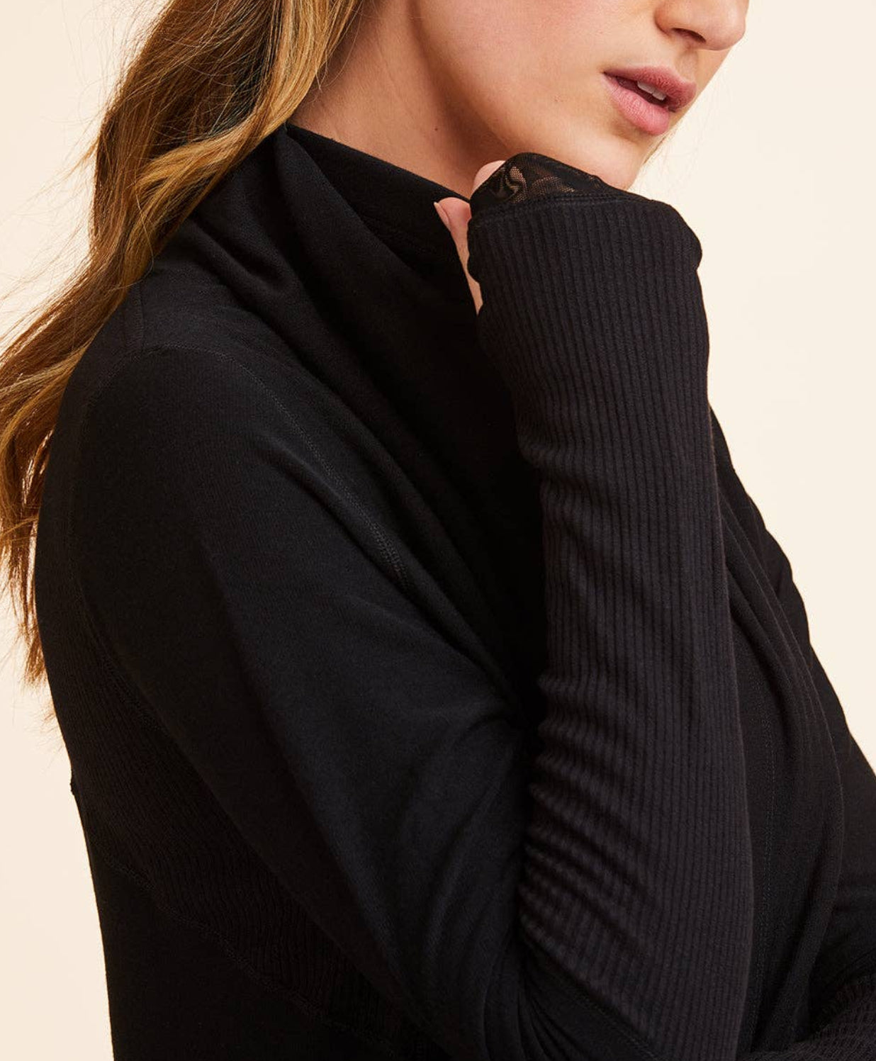 Cardigan nero ALALA