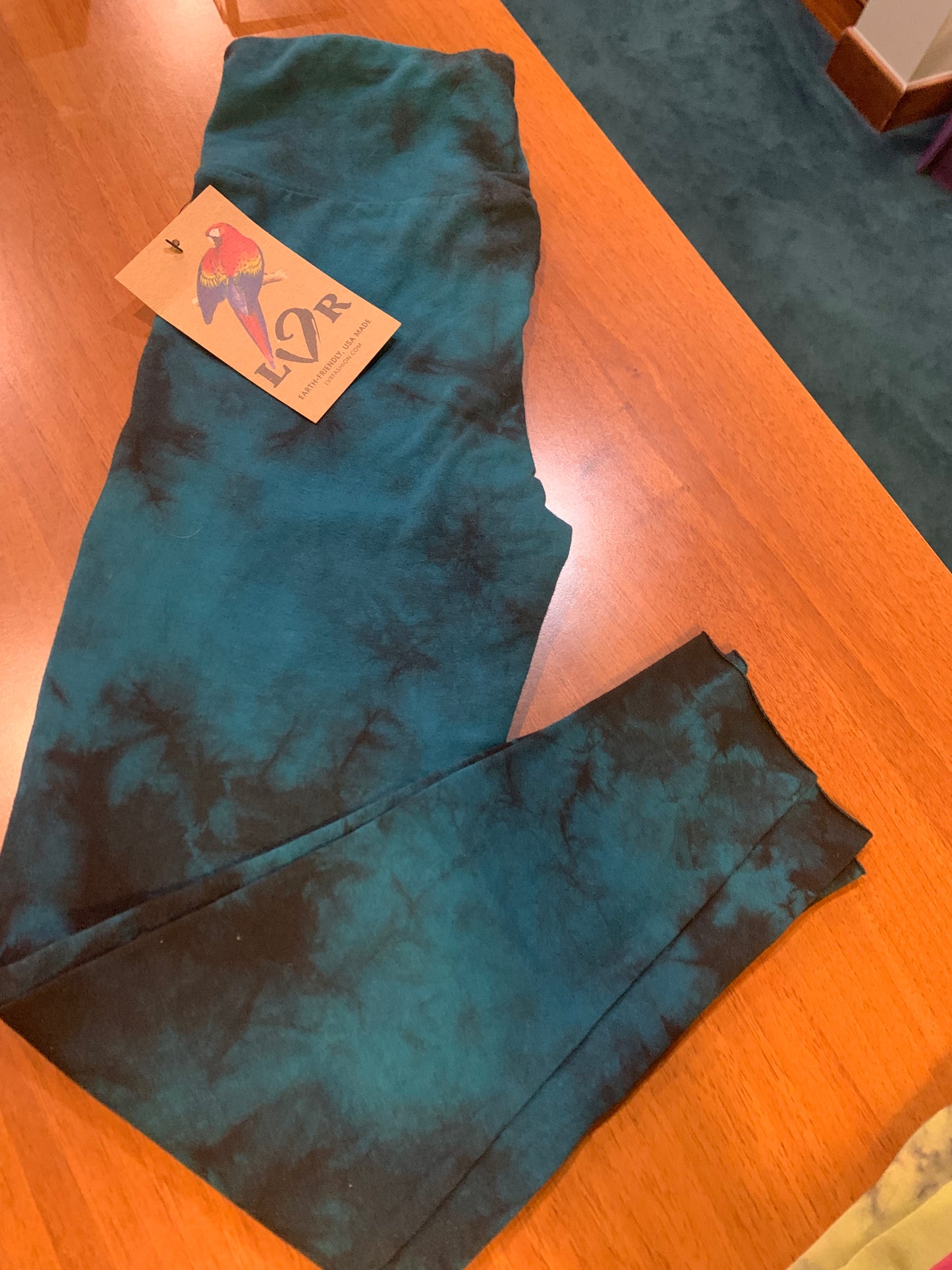 Leggings TIE DYE cotone