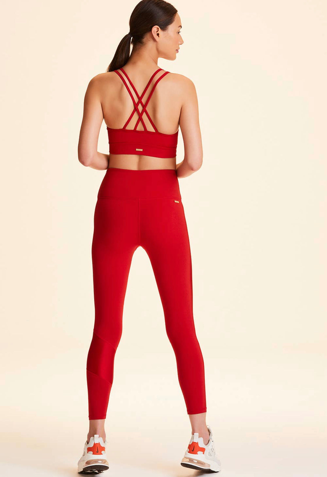 Top incrociato rosso ALALA