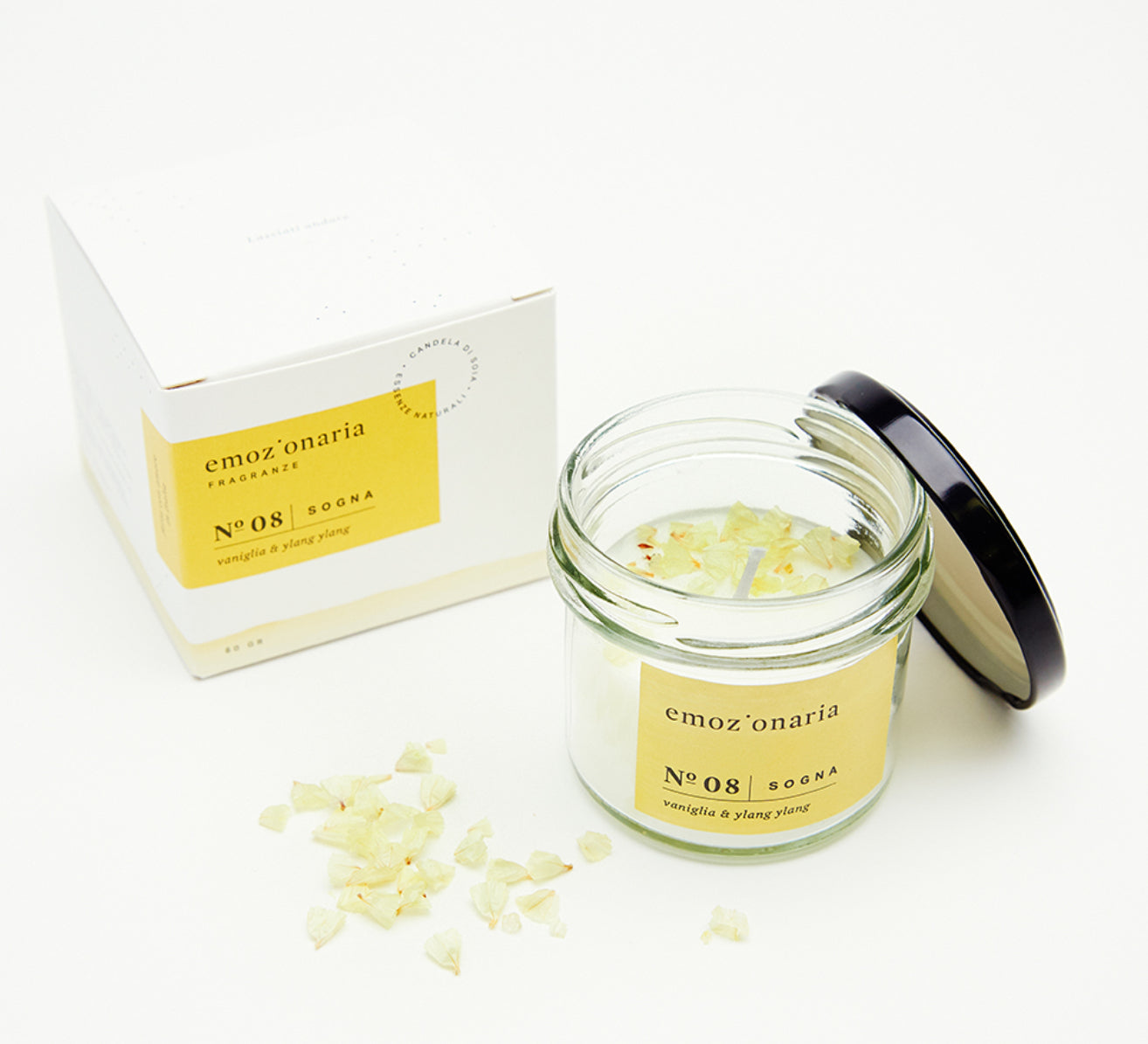 Candele 60 g ( 8 emozioni diverse)