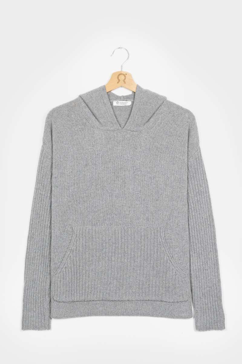 Felpa in Cashmere rigenerato RIFO’ donna
