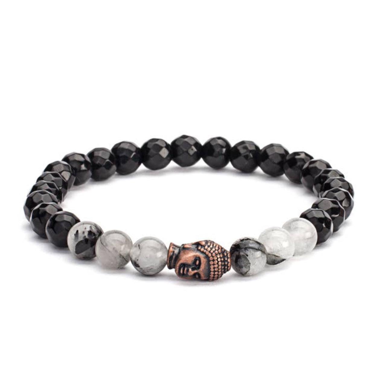 Bracciale mala in pietra dura
