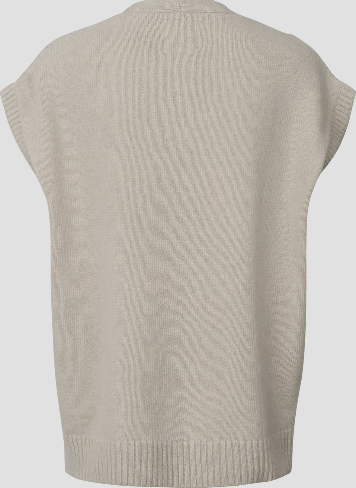 Gilet over in lana certificata