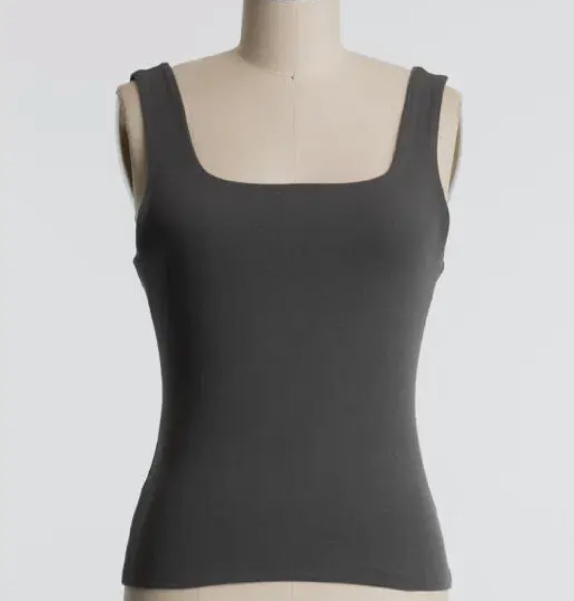 Top in cotone doppio strato