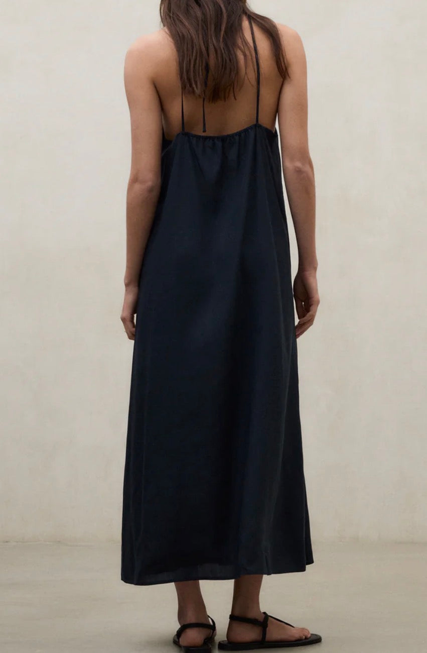 Abito in tencel blu notte Ecoalf
