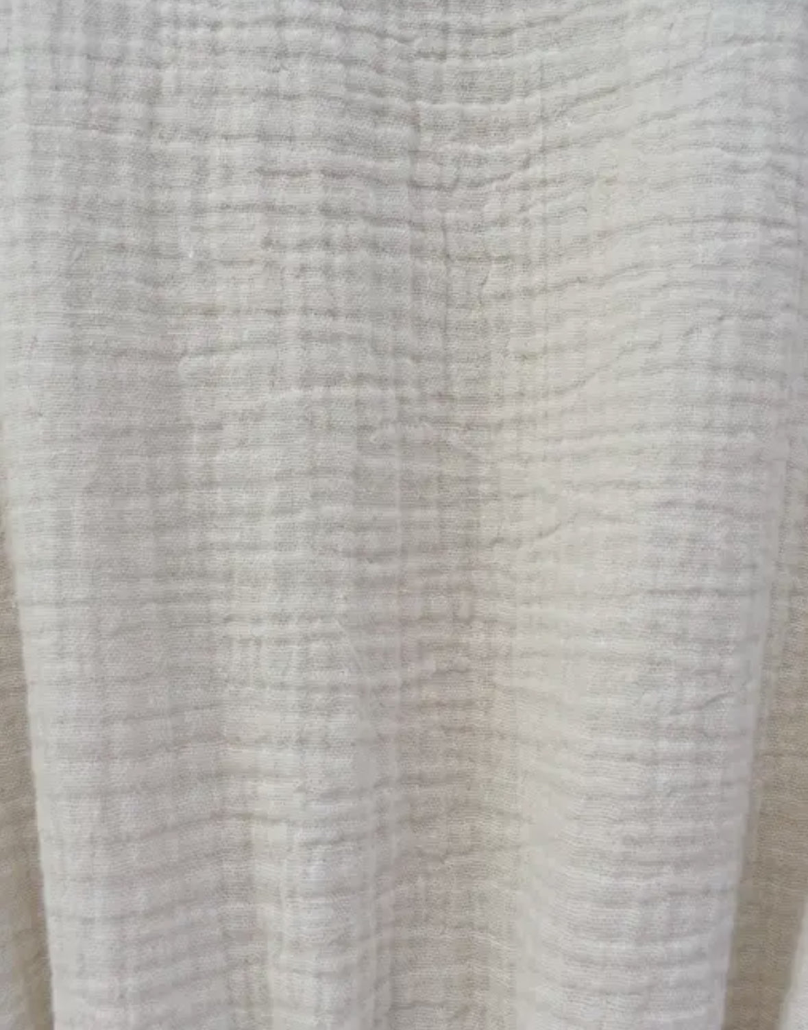 Gonna lunga garza di cotone