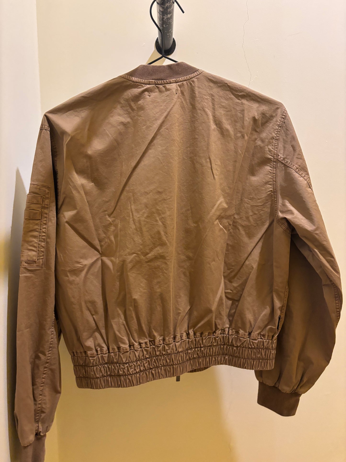 Bomber in cotone cammello Keeling