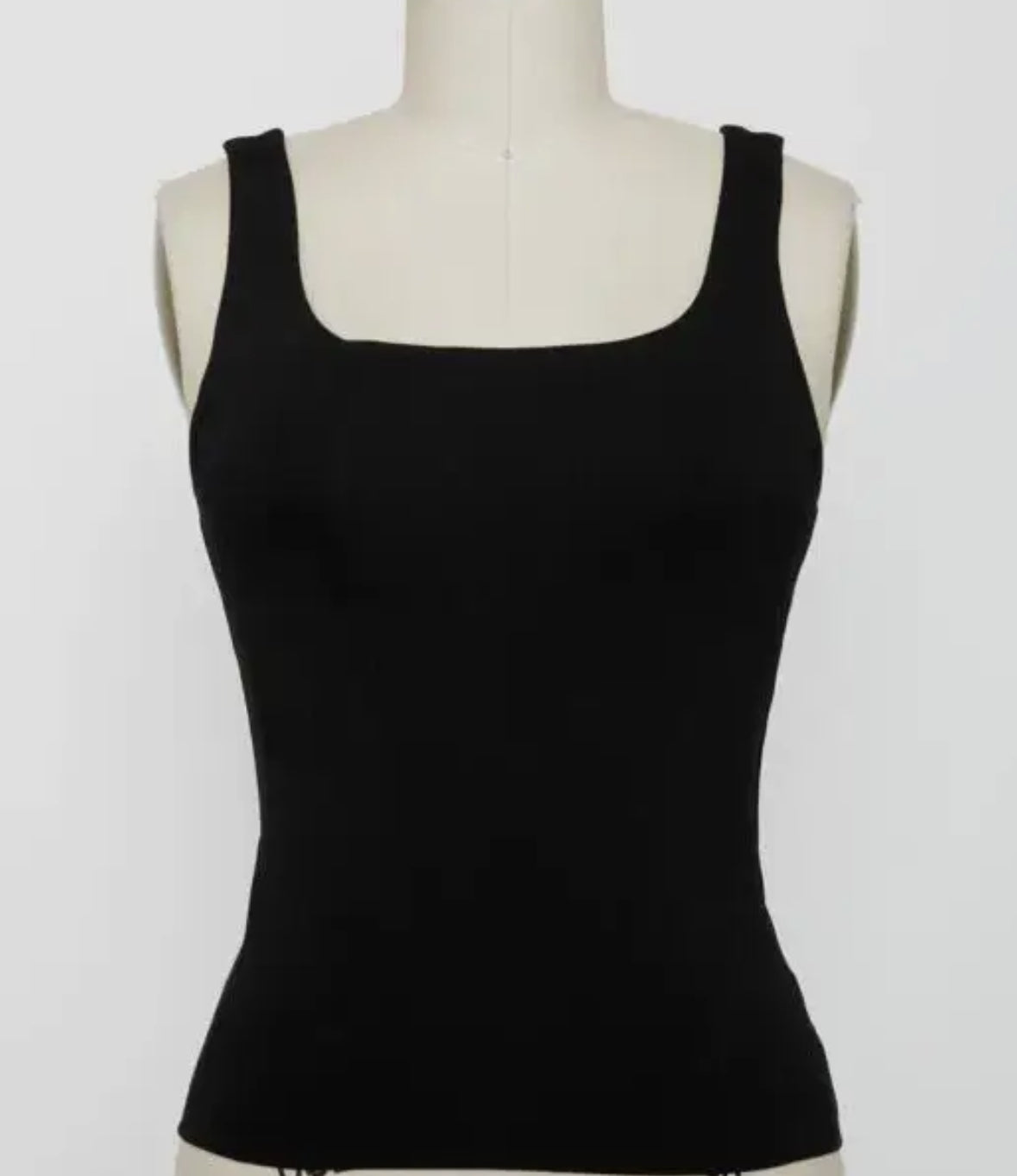 Top in cotone doppio strato