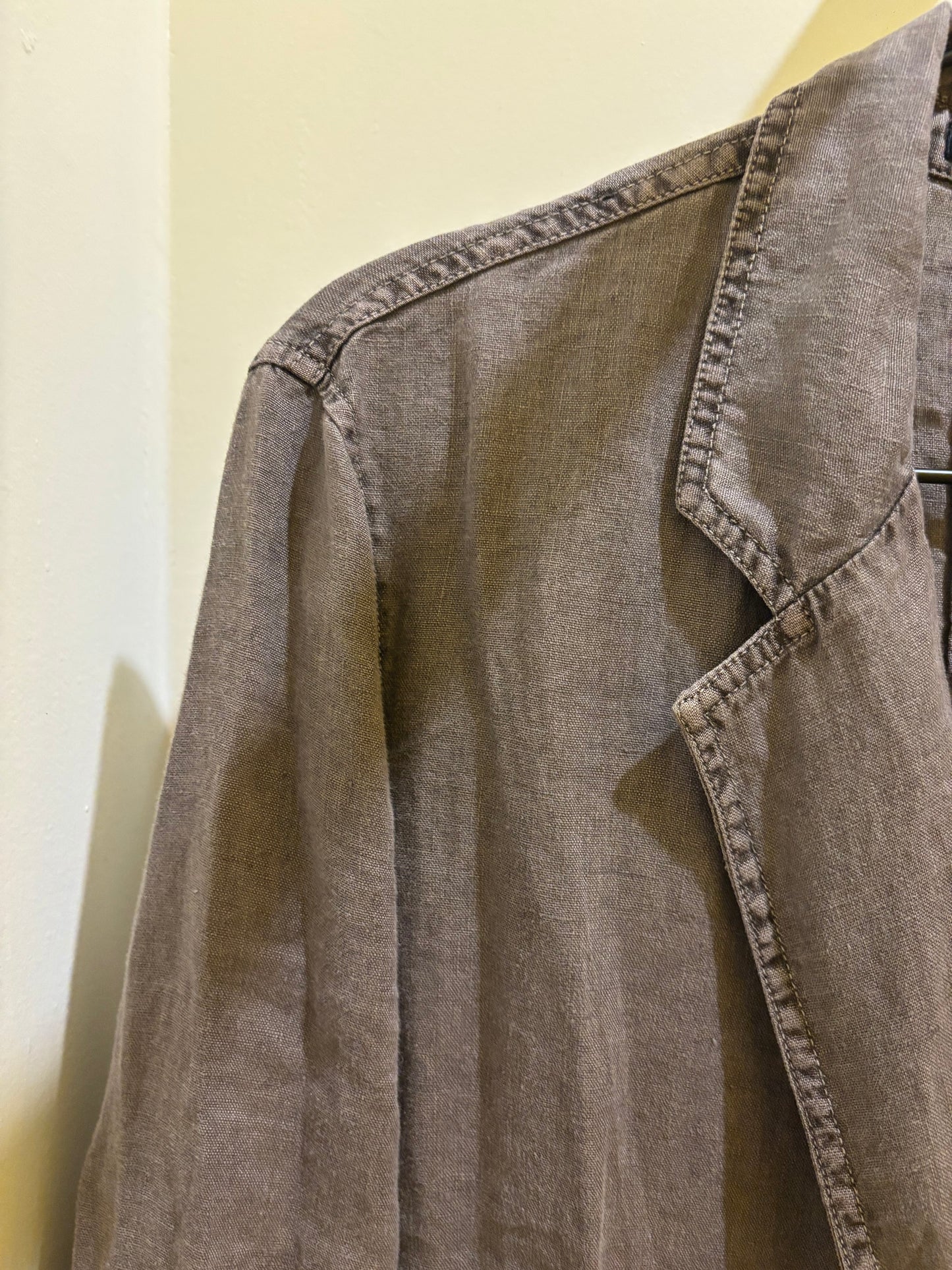 Blazer over in Lino grigio Keeling