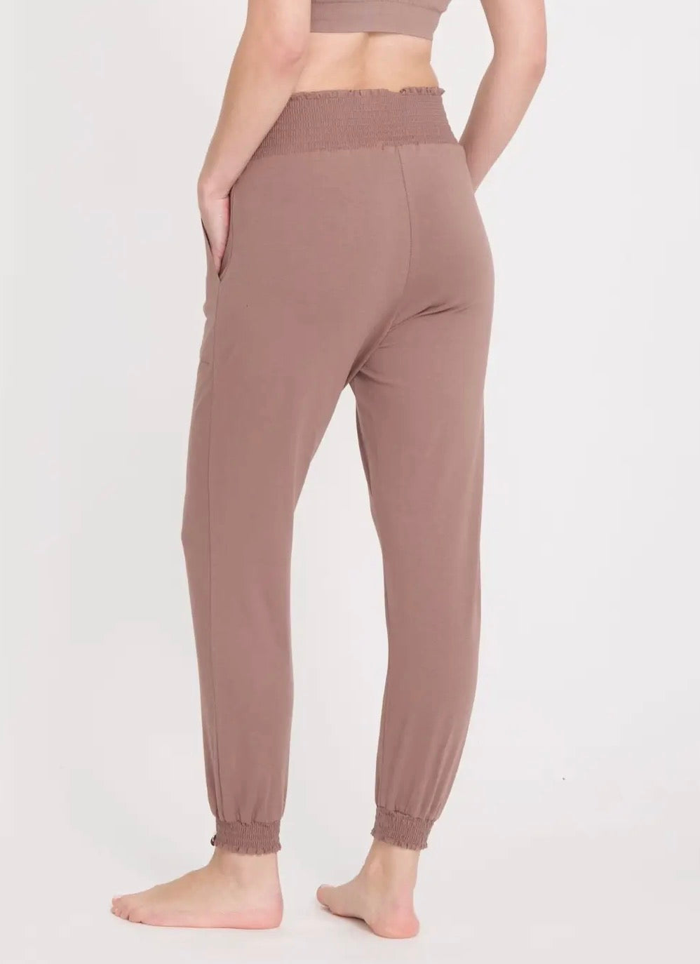 Pantalone yoga cotone