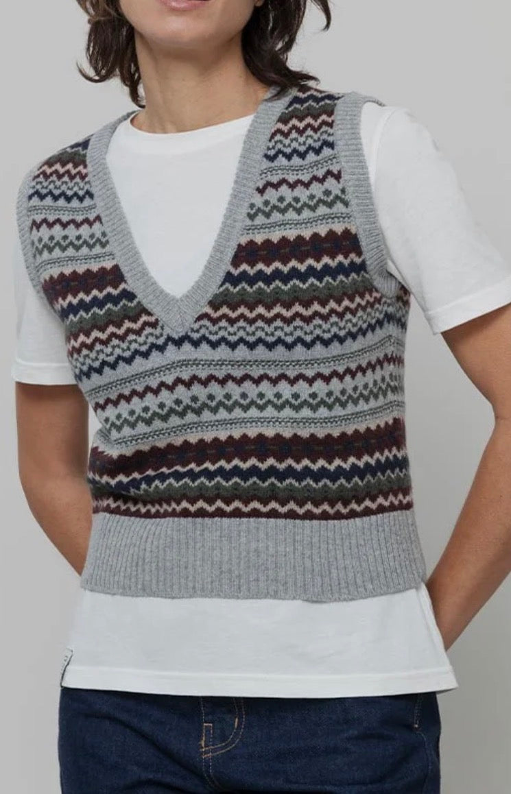 Gilet in lana rigenerata RIFÒ ( 2 colori)