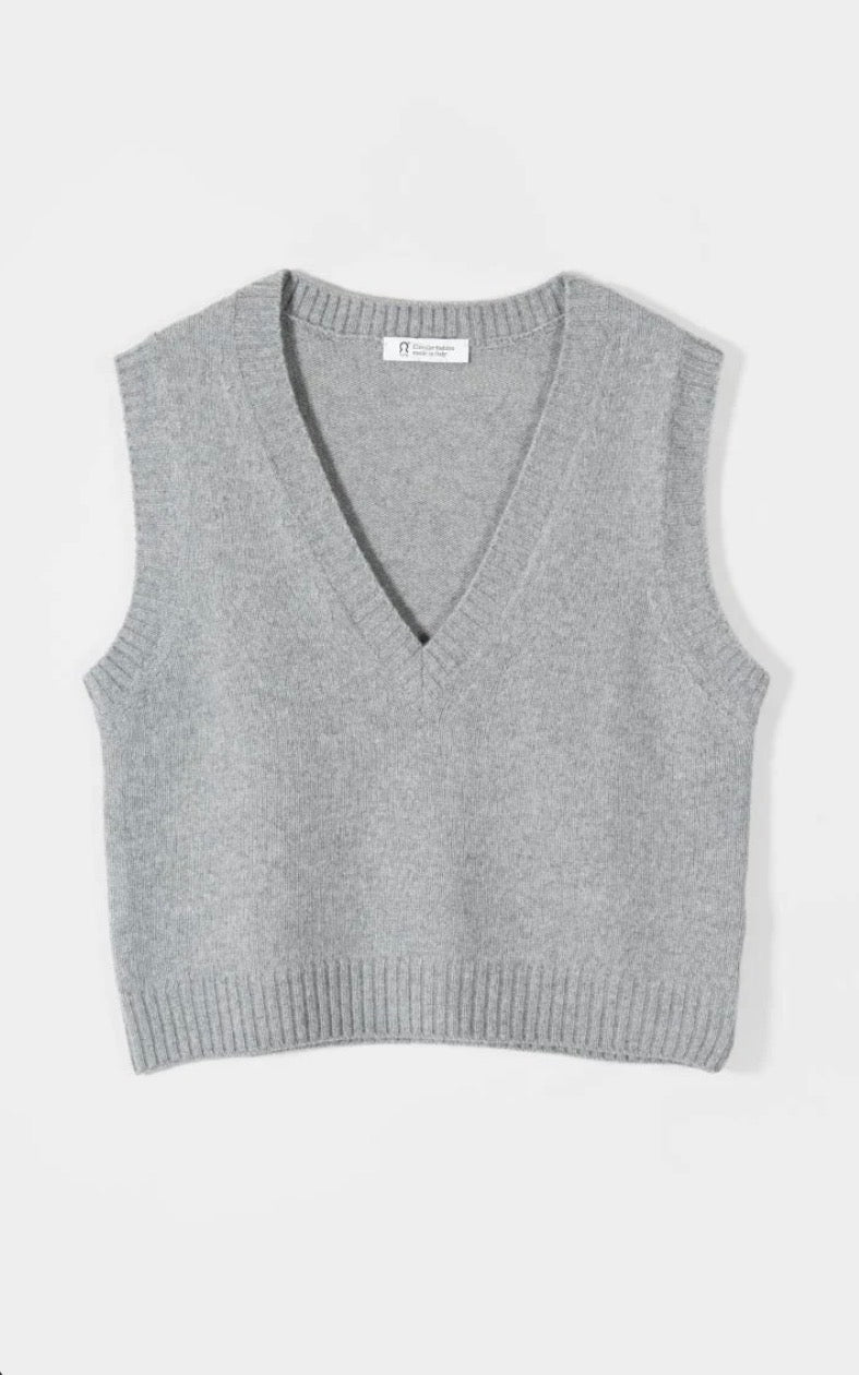 Gilet in lana rigenerata RIFÒ ( + colori)