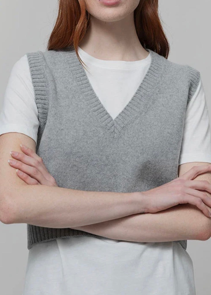 Gilet in lana rigenerata RIFÒ ( + colori)
