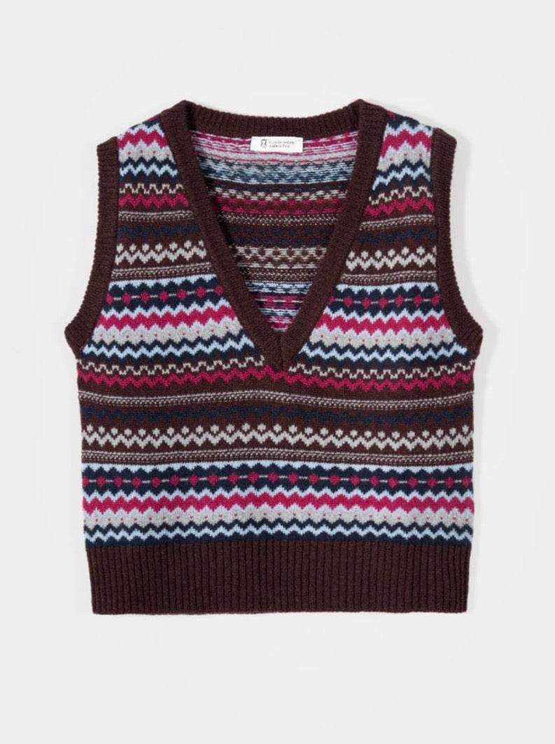 Gilet in lana rigenerata RIFÒ ( 2 colori)