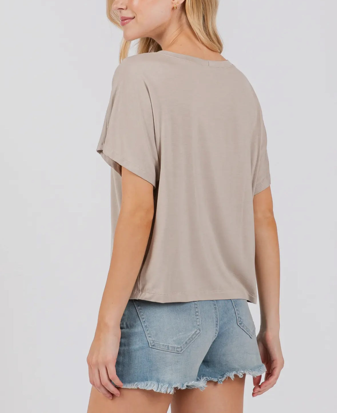 Maglia morbida in rayon modal ( 2 colori)