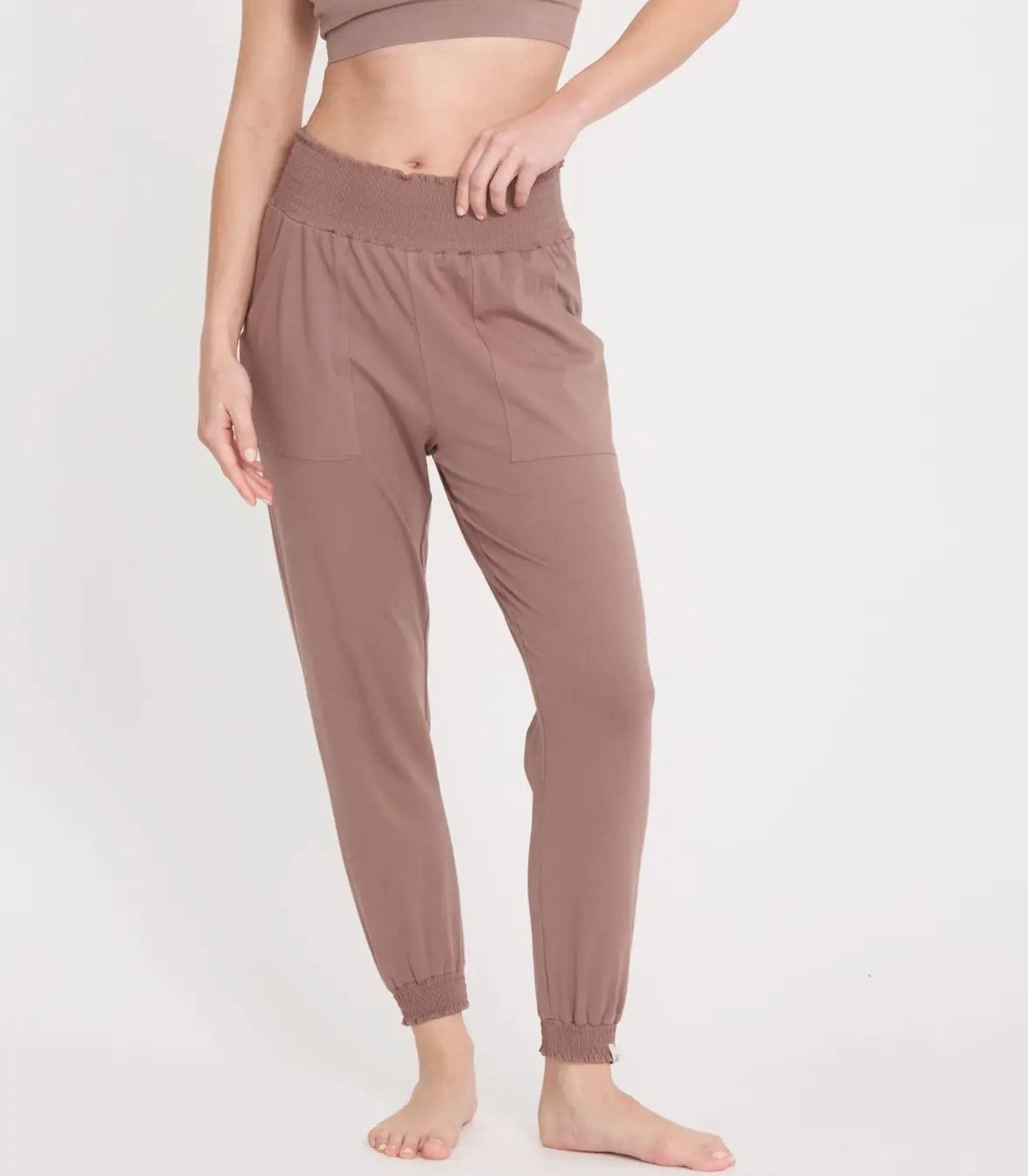 Pantalone yoga cotone