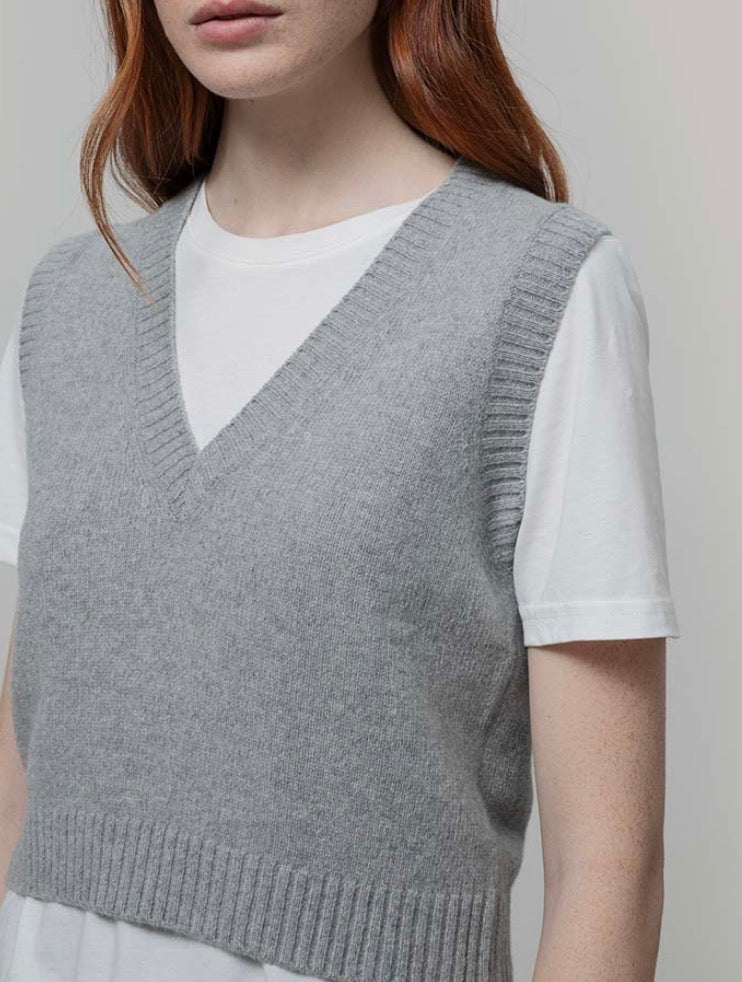 Gilet in lana rigenerata RIFÒ ( + colori)