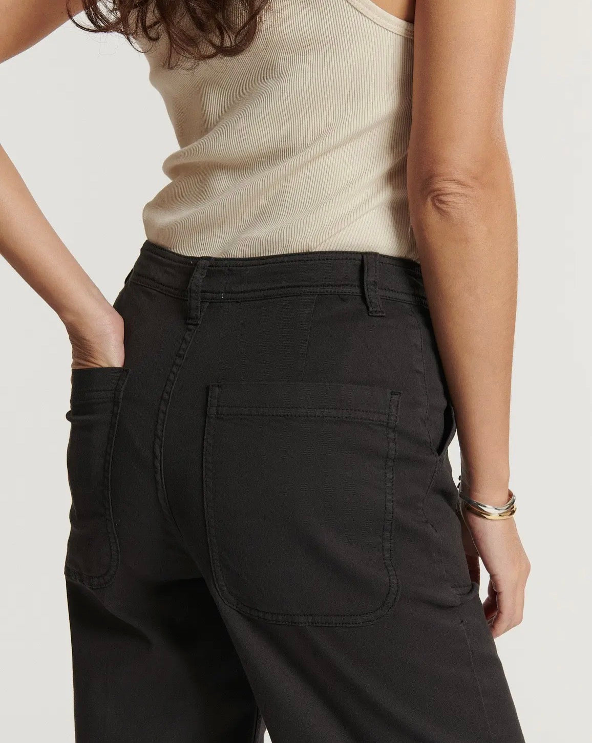 Pantalone utility cioccolato
