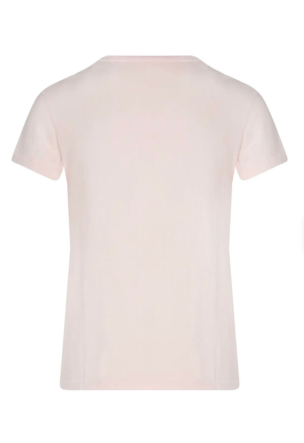T-shirt rosa in cotone rigenerato Ecoalf