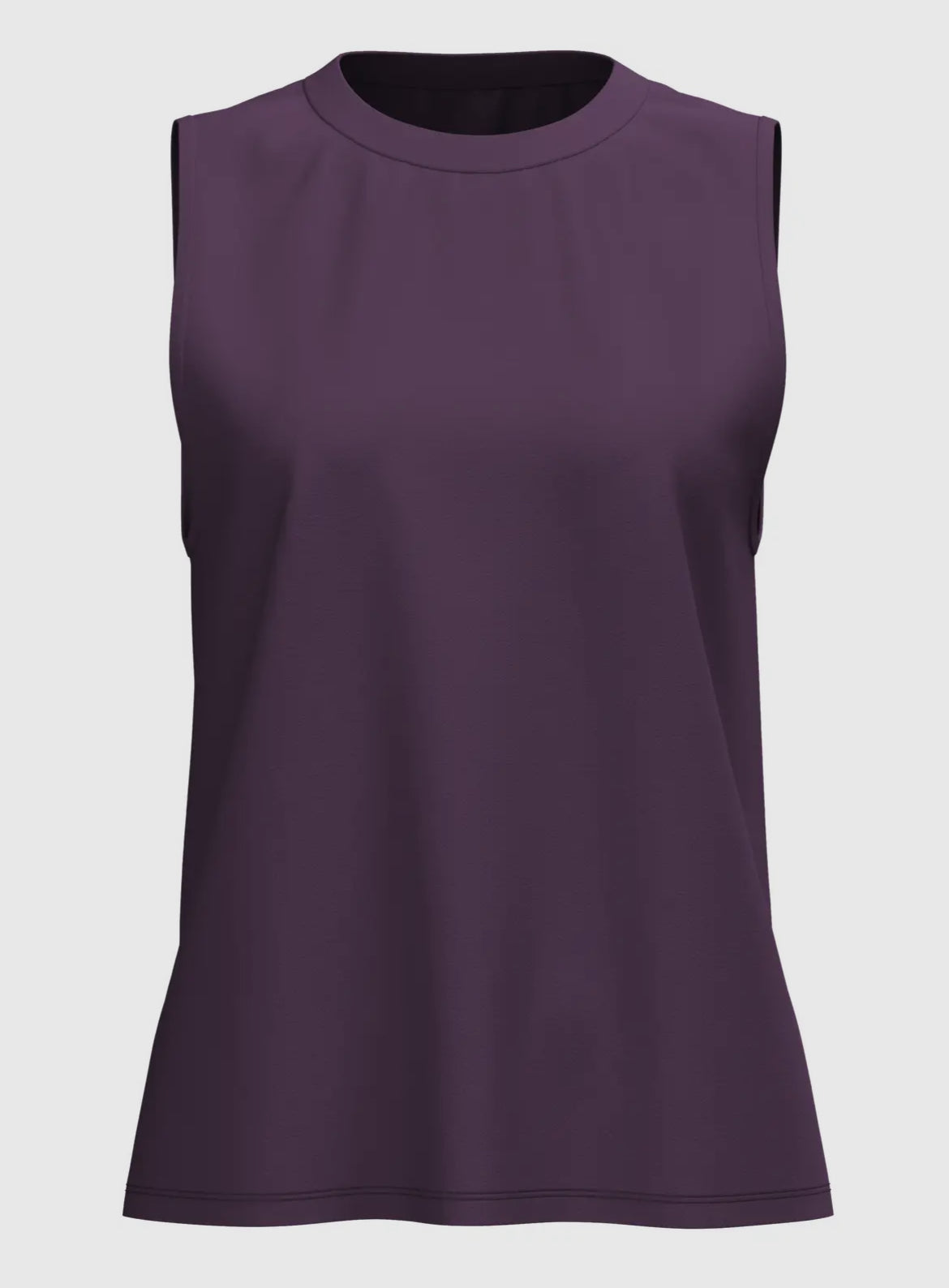 Top smanicato in Tencel