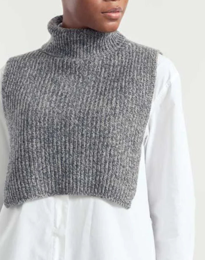 Pettorina cashmere rigenerato RIFÒ ( + colori)