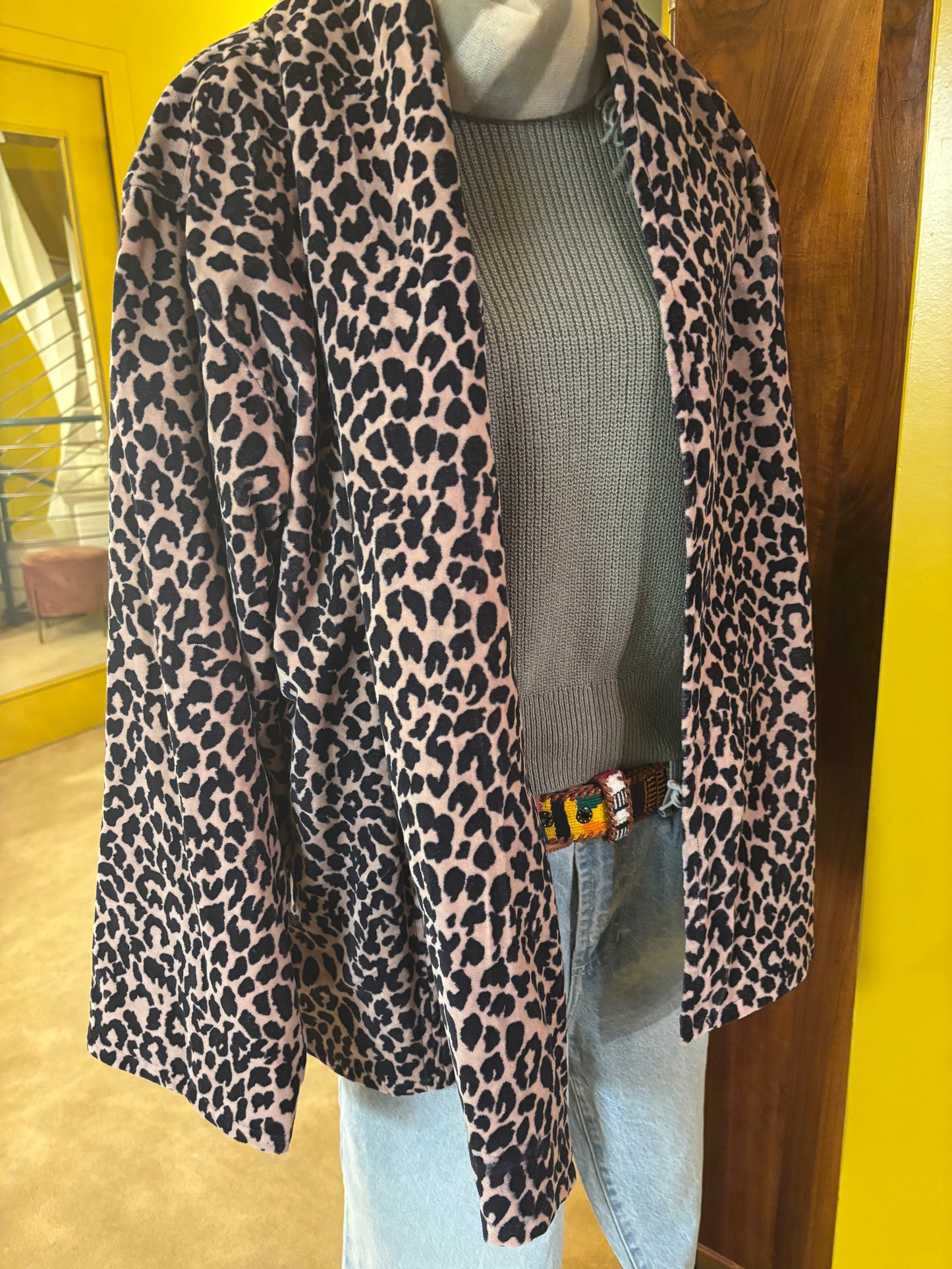 Blazer in velluto di cotone fantasia ( + varianti)