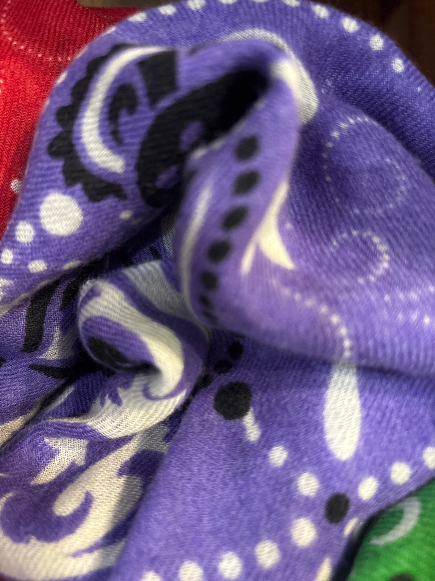 Foulard bandana in lana cashmere ( + colori)