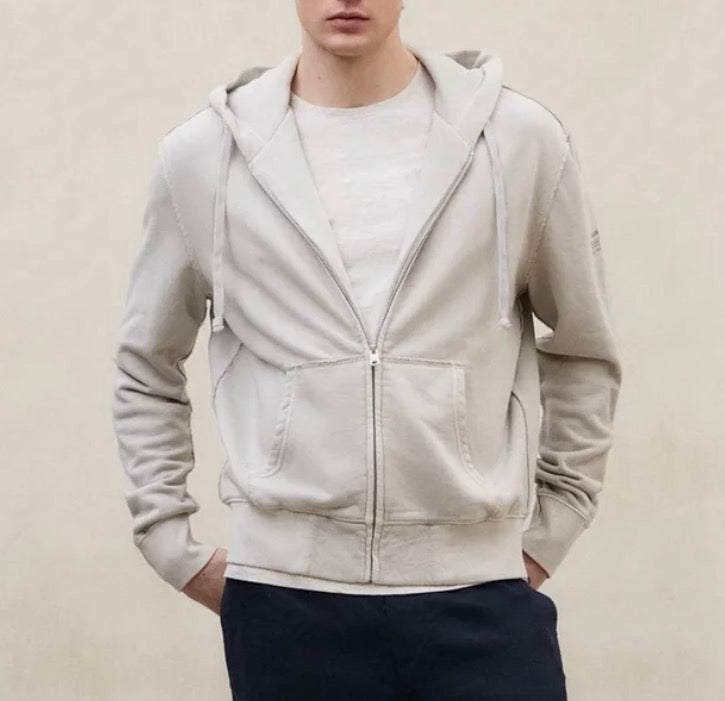 Felpa uomo ghiaccio in cotone Ecoalf