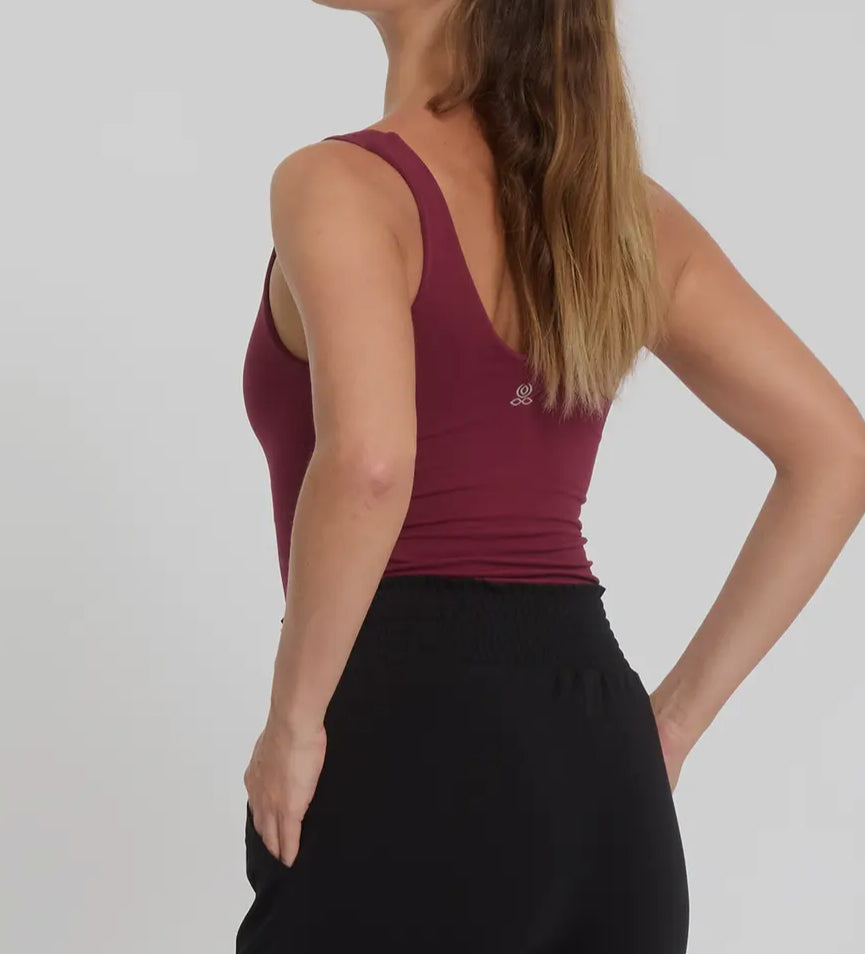 Canotta yoga con reggiseno integrato YOGA SEARCHER