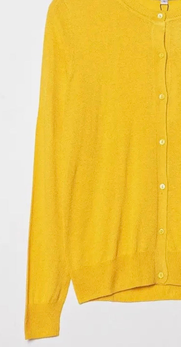 Cardigan girocollo in seta cashmere ( 3 colori)
