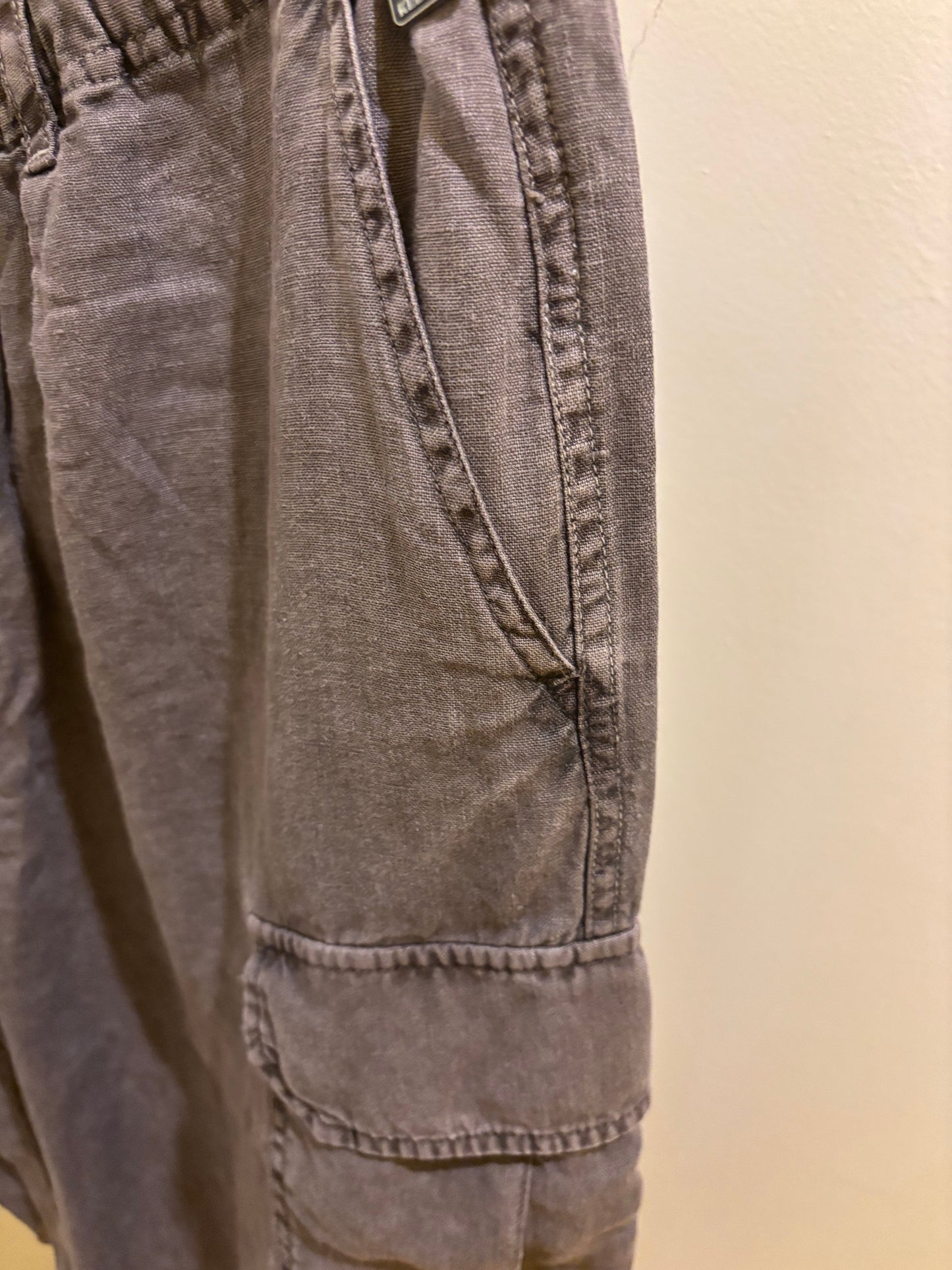 Bermuda over in lino grigio Keeling