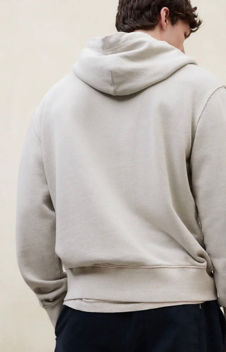 Felpa uomo ghiaccio in cotone Ecoalf